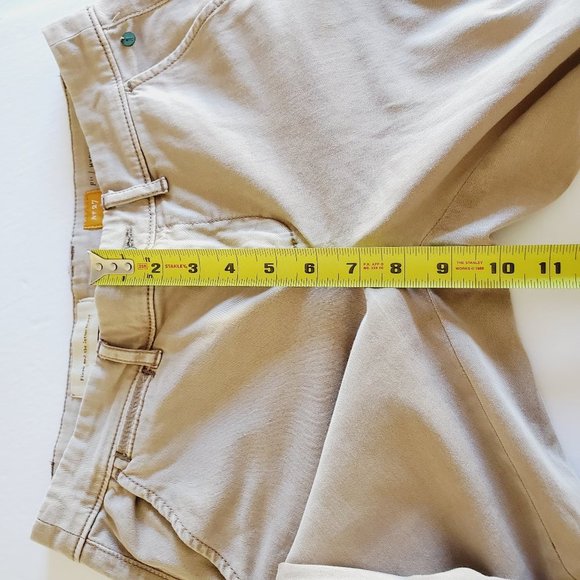 Anthologie Pilcro Pants Hyphen Slim Chino Beige  27 - Picture 4 of 7